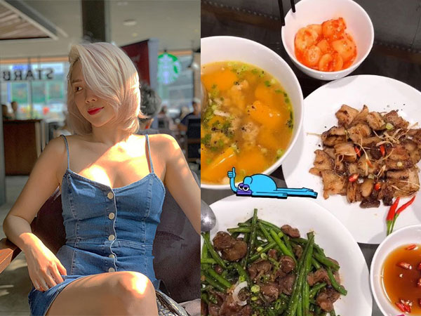 Có ai tự tin như Tóc Tiên: Khoe ảnh loạt món ăn tự làm, lại còn tiện miệng khen mình nấu 'ngon phát điên'