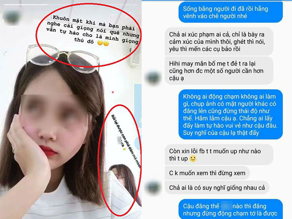 Đăng ảnh người khác không xin phép, lại còn khinh miệt 'giọng nhà quê mà cứ tự hào là người Hà Nội', cô gái bị ném đá không thương tiếc