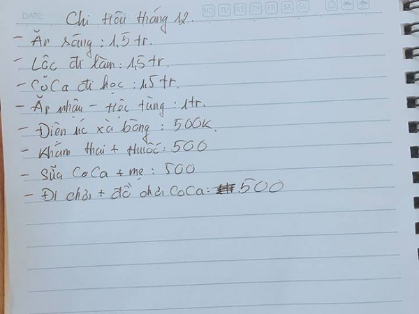 Lên than trời vì chi tiêu một tháng không mất tiền ăn cũng lên đến 8 triệu, mẹ bầu được hội chị em mách nước cách tiết kiệm