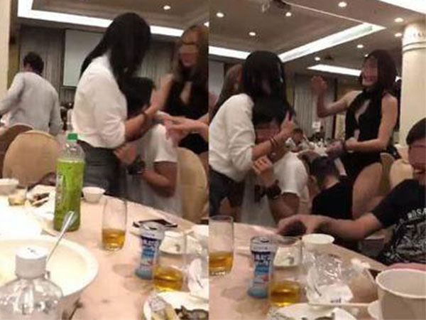 Phản ứng của cô gái trẻ khi thấy bạn trai bị vũ công nhảy sexy tiếp cận khiến dân mạng bái phục