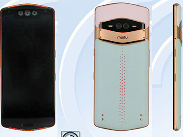 Smartphone Android có camera selfie 3 ống kính
