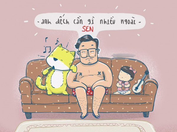 Giới trẻ hào hứng với trào lưu chế ảnh theo hiện tượng 'Anh đếch cần gì nhiều ngoài em'