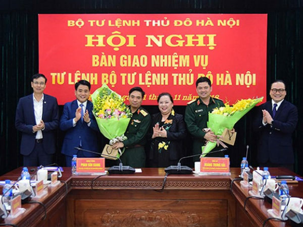 Thiếu tướng Nguyễn Hồng Thái làm Tư lệnh Bộ Tư lệnh Thủ đô