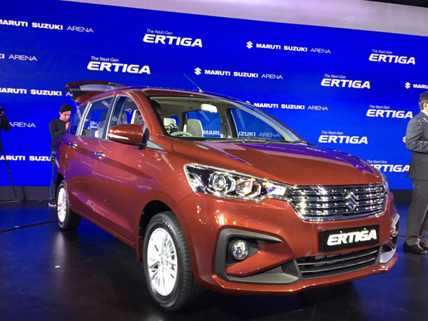 Xe 7 chỗ Suzuki Ertiga 2018 giá từ 10.500 USD tại Ấn Độ