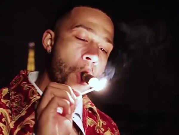 Depay hút xì gà, bắn ráp cực chất mừng cán mốc 5 triệu người theo dõi trên Instagram
