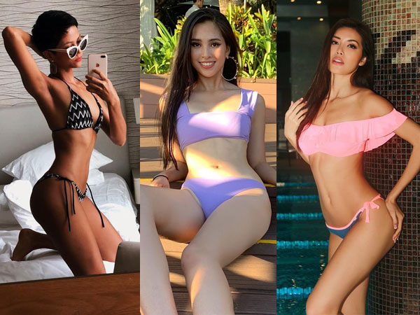 Đọ body nóng bỏng khi diện bikini của 6 nàng hậu Vbiz trên đấu trường quốc tế 2018