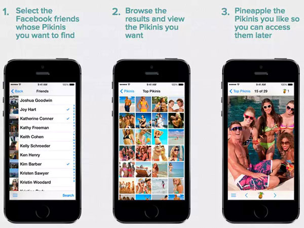 Mark Zuckerberg có thể gặp rắc rối vì app tìm ảnh bikini