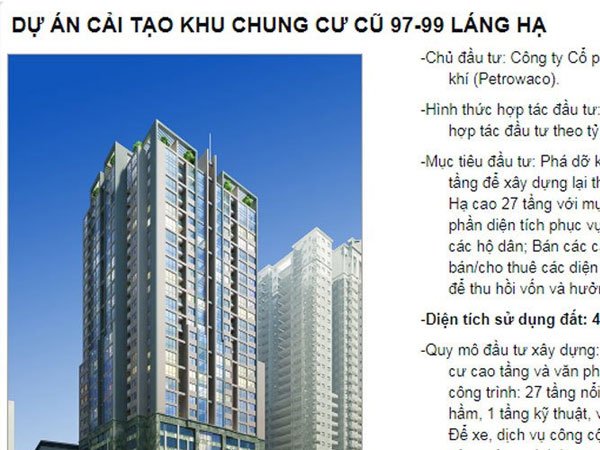 Ông lớn Vinaconex có bao nhiêu đất mà được mua giá cao ngất