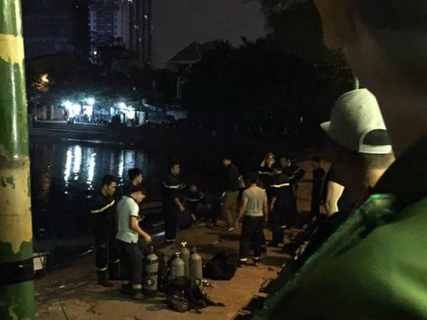 Hà Nội: Nhận lời thách đố bơi qua hồ lấy 300 nghìn đồng tiền thưởng, nam thanh niên đuối nước tử vong