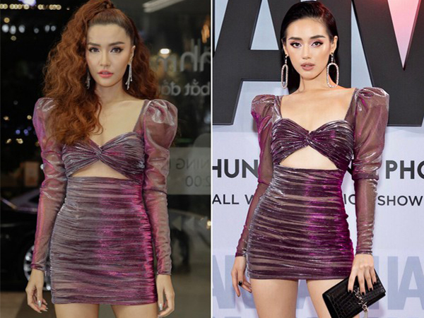 Chân cũng dài eo cũng thon, duy chỉ có điểm này mà Bích Phương kém hơn Khánh Linh khi 'đụng váy'