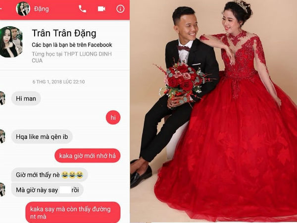 Chàng trai 9X cưới được vợ đẹp nhờ một lần 'like dạo'
