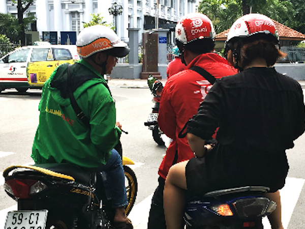 Grab, GoViet và Fastgo đang giành nhau 'miếng bánh' nửa tỷ USD