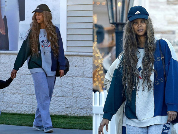 Siêu mẫu Tyra Banks lộ mặt mộc già nua, tiều tụy