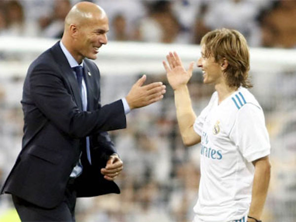 Lời tiên đoán của Zidane về Modric thành hiện thực