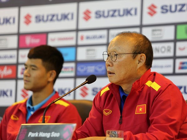 Video HLV Park Hang-seo: 'Chúng ta sẽ thắng nếu giữ được sự bình tĩnh'