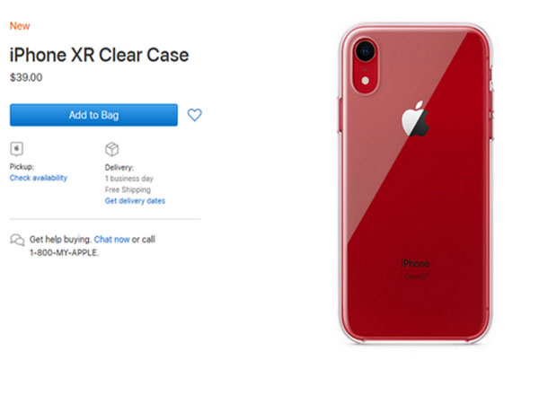 Apple lần đầu bán ốp lưng trong suốt cho iPhone