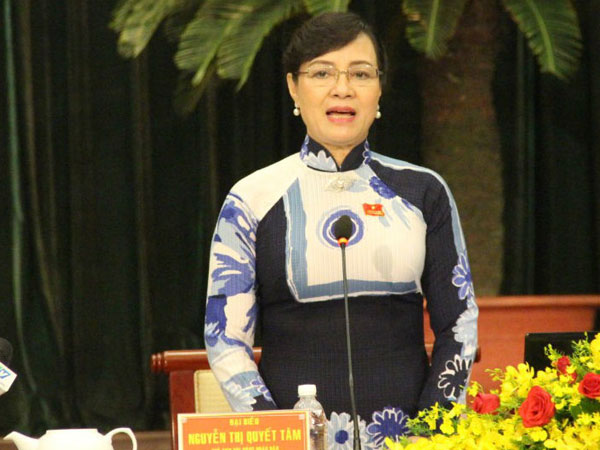 Bà Nguyễn Thị Quyết Tâm chia sẻ tâm tư trước khi nghỉ hưu