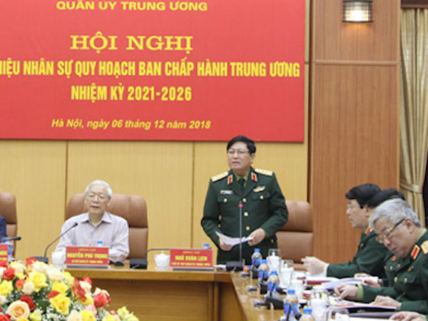 Giới thiệu nhân sự quân đội quy hoạch Ban Chấp hành Trung ương