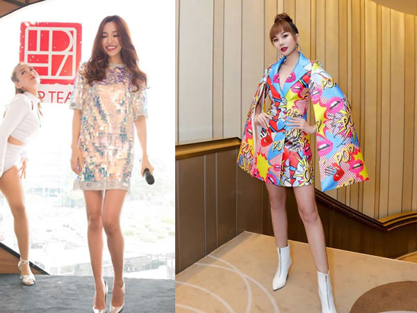 Loạt mỹ nhân khoe chân thon vào top mặc đẹp tuần