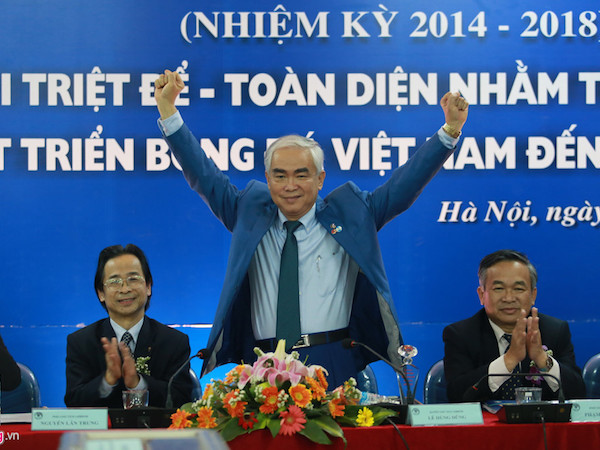 Đại hội VFF khóa VIII: Bàn tay sắt và bình minh hy vọng bóng đá Việt