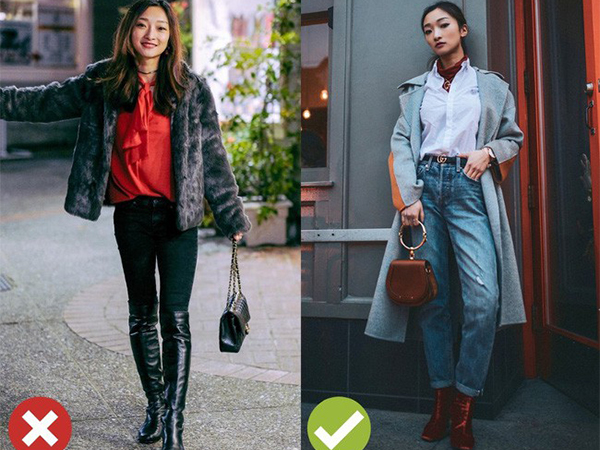 Nếu sở hữu chiều cao khiêm tốn, các nàng đừng liều lĩnh diện mẫu giày này kẻo cặp chân dễ thành 'ngắn một mẩu'