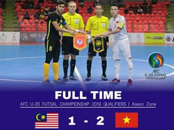 Thắng Malaysia, U20 Futsal Việt Nam tiếp thêm sức cho thầy trò Park Hang-seo