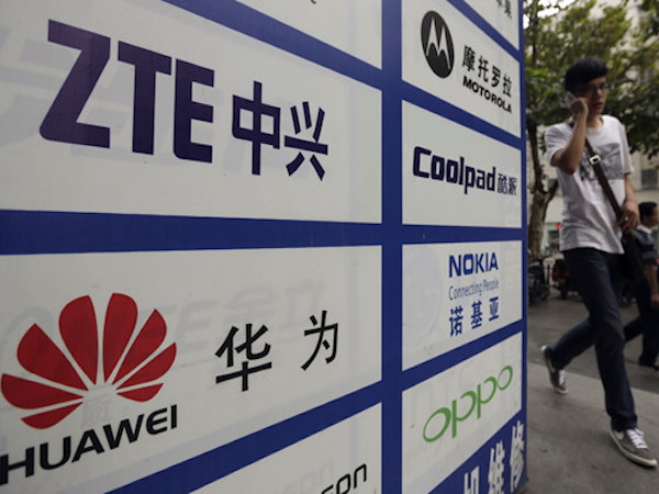 Nhật Bản cấm thiết bị viễn thông từ Huawei, ZTE
