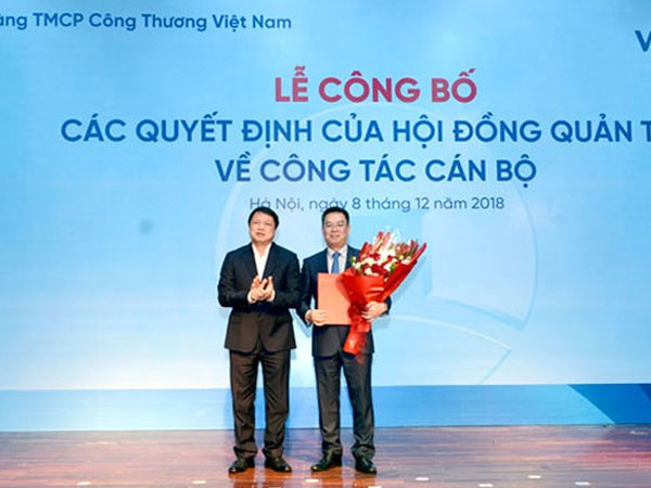 VietinBank bổ nhiệm hàng loạt nhân sự cấp cao