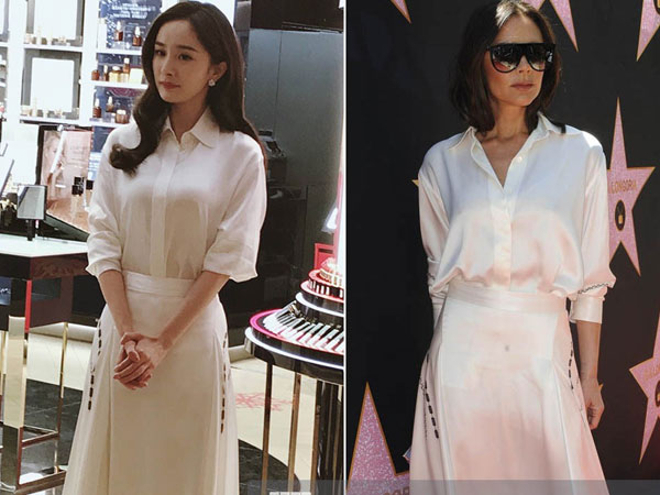 Ngực nhỏ thì sang nhưng có chắc là mặc đẹp hơn? Dương Mịch và Victoria Beckham sẽ khiến bạn phân vân