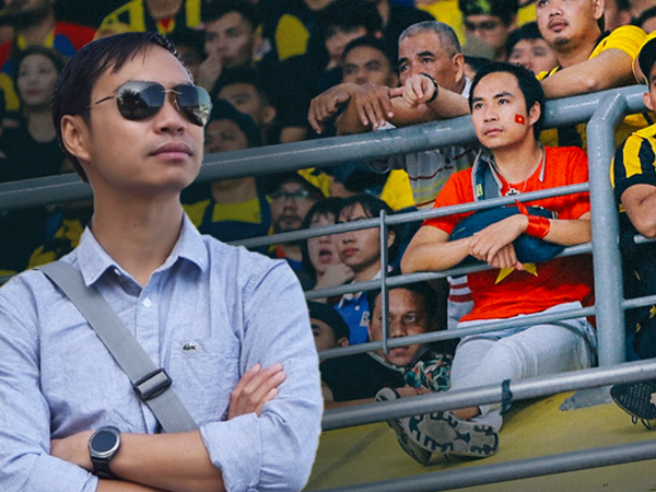 CĐV Việt Nam dũng cảm nhất trên SVĐ Malaysia tối qua: 'Mình đánh liều ngồi đây, không cổ vũ quá khích khi đội nhà ghi bàn'