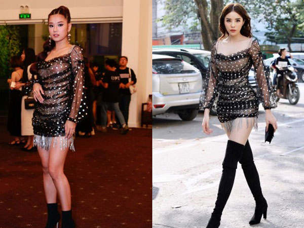 Diện cùng 1 thiết kế váy, Hoàng Yến Chibi sẽ 'ngang tài ngang sức' Kỳ Duyên nếu không chọn kiểu giày này