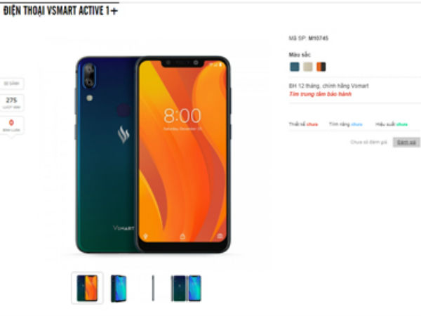 4 điện thoại của VinSmart lộ cấu hình trước ngày ra mắt