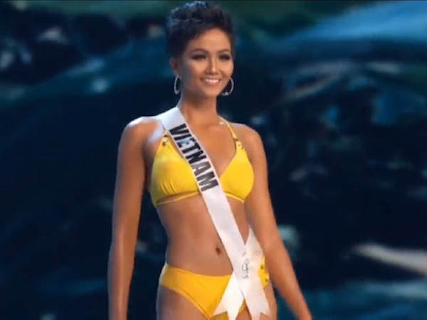 Bán kết Miss Universe 2018: Đại diện Việt Nam - H'Hen Niê khoe vóc dáng nóng bỏng đầy tự tin