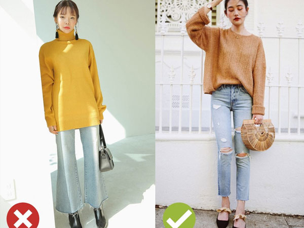 Giờ đi đâu cũng thấy áo len oversized, để diện item này không bị luộm thuộm bạn hãy 'bỏ túi' 3 tips sau
