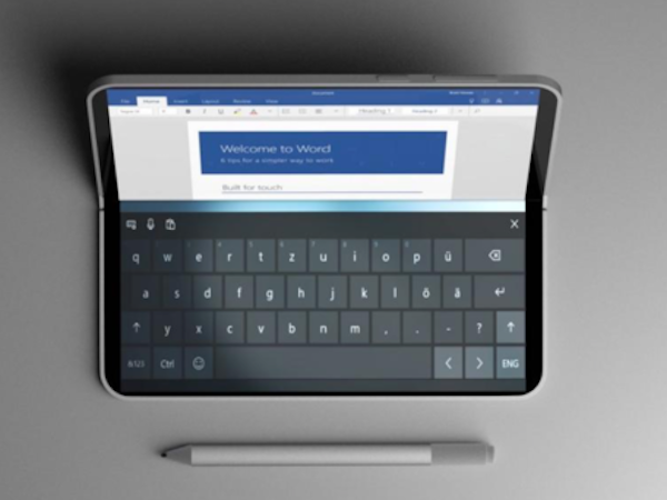 Microsoft nung nấu làm điện thoại màn hình gập đôi