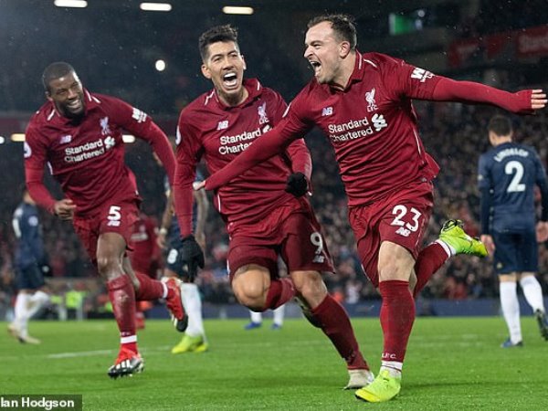 Clip: Shaqiri tỏa sáng, Liverpool hủy diệt MU ở derby nước Anh
