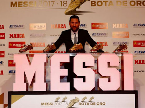 Messi chưa từng nghĩ có ngày đoạt năm Giày Vàng