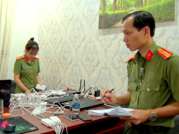 22 người Trung Quốc thuê biệt thự ở Vũng Tàu để làm thẻ ATM giả