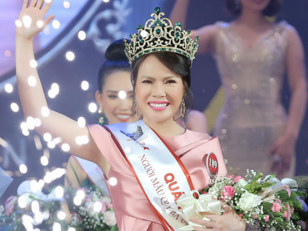 Nữ kỹ sư quán quân Người mẫu quý bà 2018 nói gì về tin đồn mua giải?
