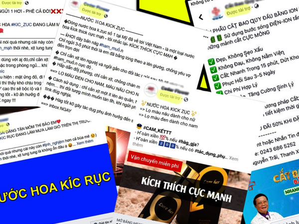 'Thảo dược đòi yêu' tràn lan trên Facebook ở VN