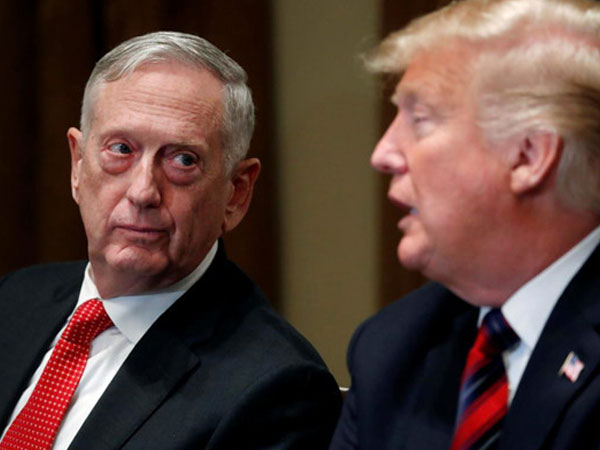 Bộ trưởng Quốc phòng Mattis từ chức vì bất đồng với TT Trump
