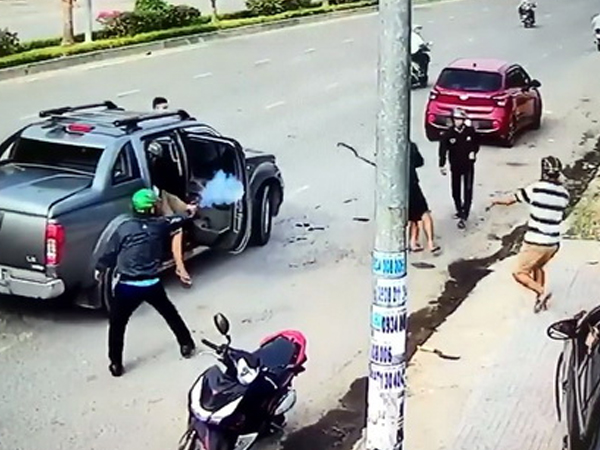 Nhóm bảo vệ nổ súng giữa đường ở Đồng Nai lĩnh án
