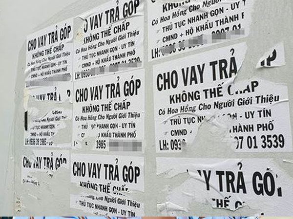 Đề xuất nâng hạn mức cho vay tín chấp để chặn 'tín dụng đen'