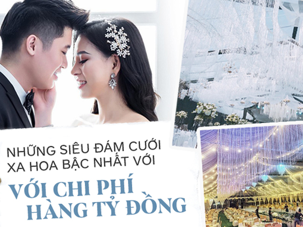 Những siêu đám cưới xa hoa bậc nhất năm 2018: Từ trang trí 13.000 bông hoa tươi tới đón dâu bằng siêu xe Maybach trị giá triệu đô