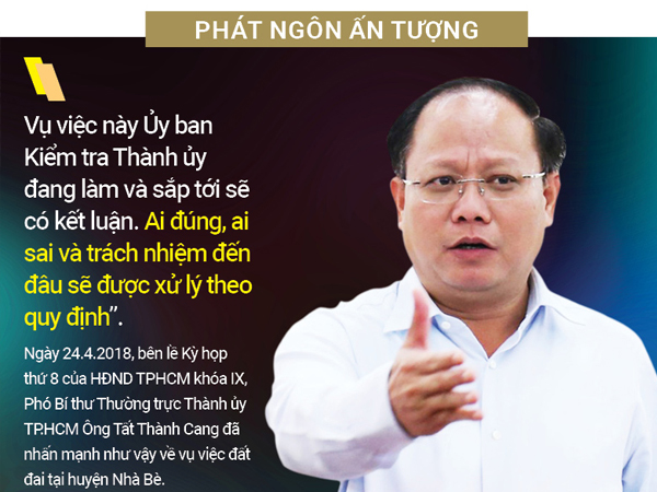 Ông Tất Thành Cang sai phạm gì tại 4 đường 'dát vàng' ở Thủ Thiêm?