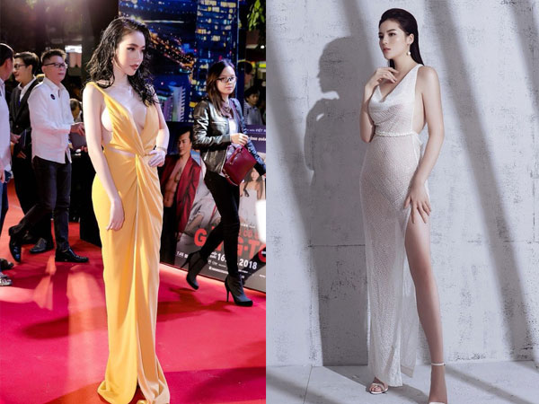 Chốt sổ những ngày cuối năm với 9 bộ cánh phô diễn da thịt táo bạo nhất của các người đẹp Vbiz