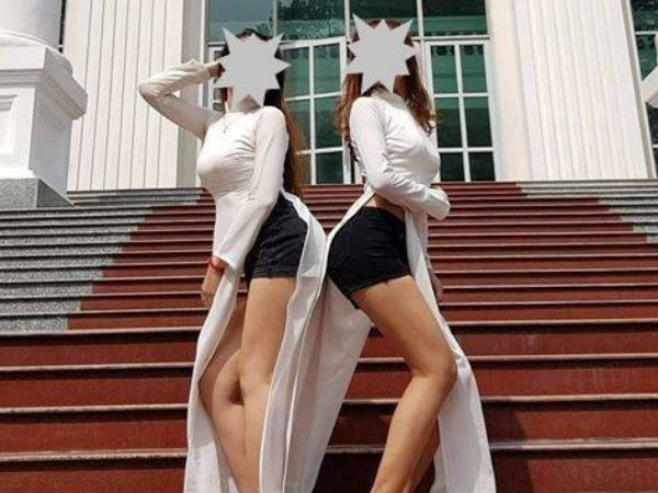 Hai nữ sinh bận áo dài - quần đùi 'hối hận, mong được trường bảo vệ'