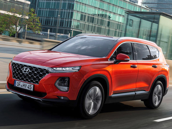 Hyundai SantaFe 2019 sẽ có thêm tính năng cảm biến vân tay