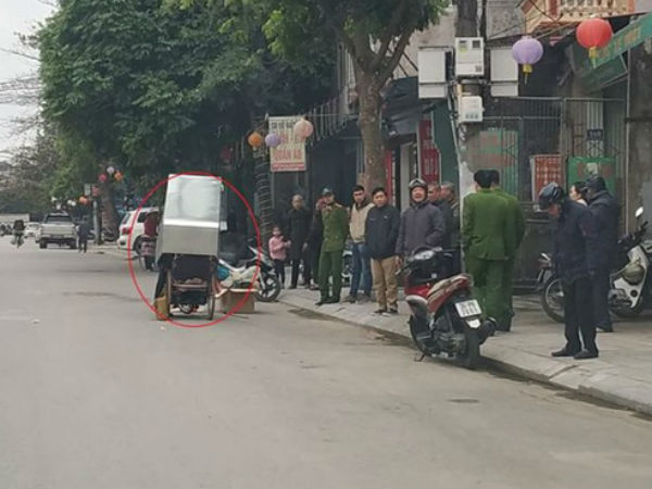 Phát hiện người đàn ông chết trên xe ba gác trong giá rét 10 độ C