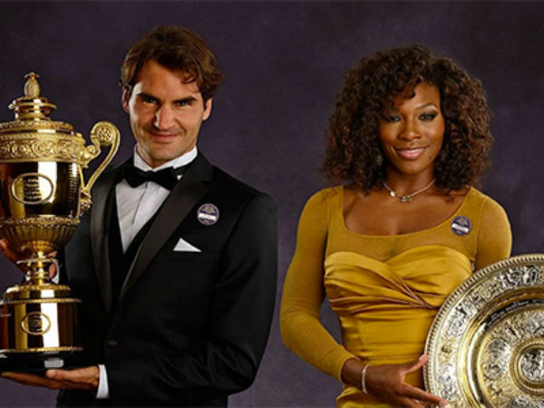 Federer lần đầu chạm trán Serena